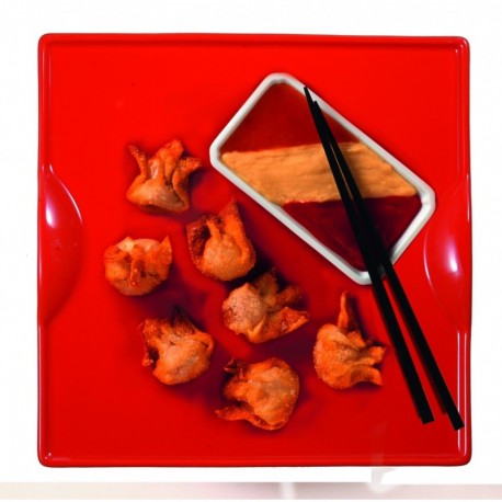 Anvers rubis assiette