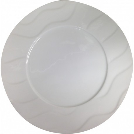VAGUES ASSIETTE PLATE 23 CM