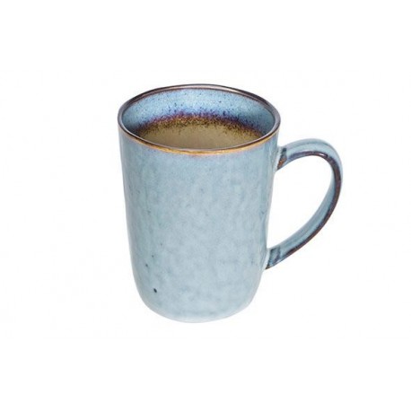 Mug en grÈs bleu 33 cl