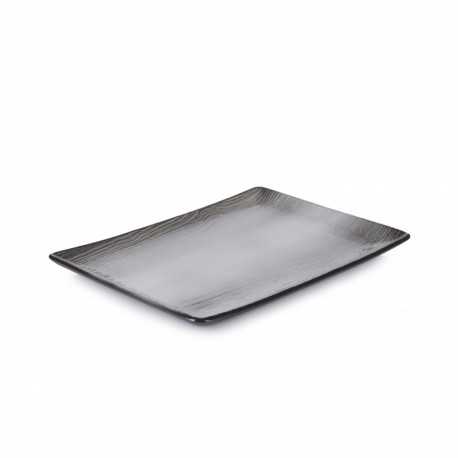 Swell black assiette