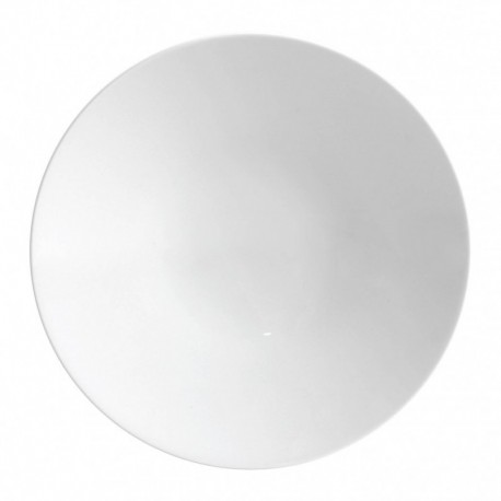 Assiette wok blanche