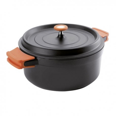 COCOTTE EN FONTE NOIR Ø16CM