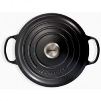 COCOTTE EN FONTE NOIR Ø28CM