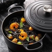COCOTTE EN FONTE NOIR Ø28CM
