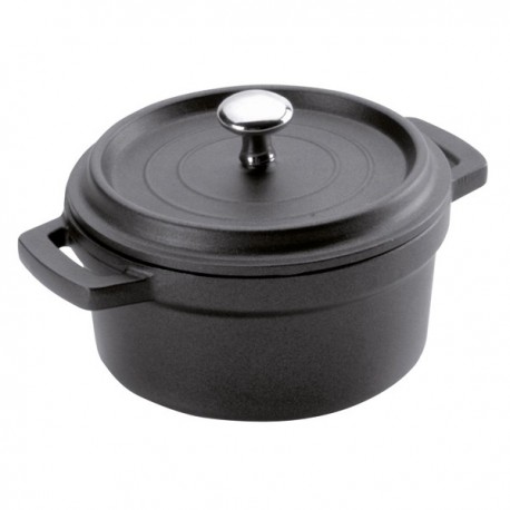 Cocotte en fonte noir