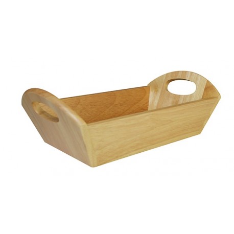 Corbeille à pain en bois 30x18 cm