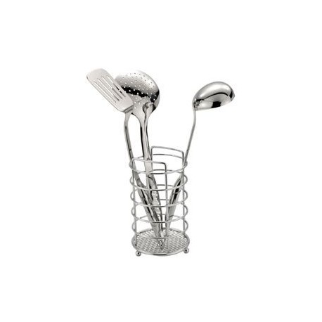 Pot à ustensiles en inox