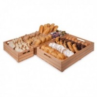 Caisse de présentation en bois GN1/1