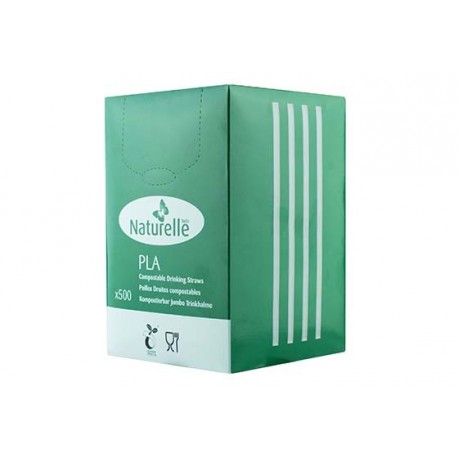 Paille bio transparent