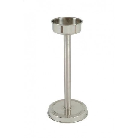 PORTE SEAU SOCLE INOX SUR PIED