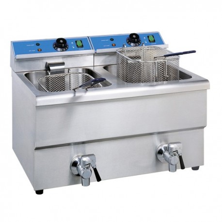 Friteuse 2x8l avec