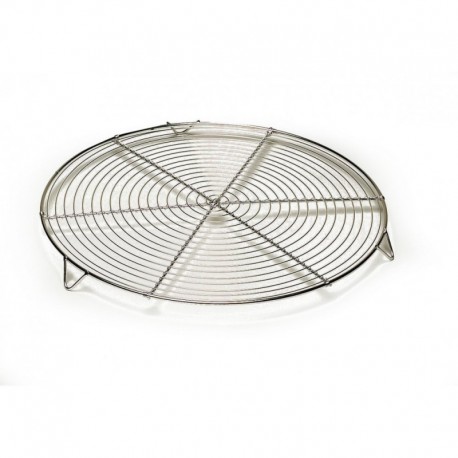 Grille ronde inox
