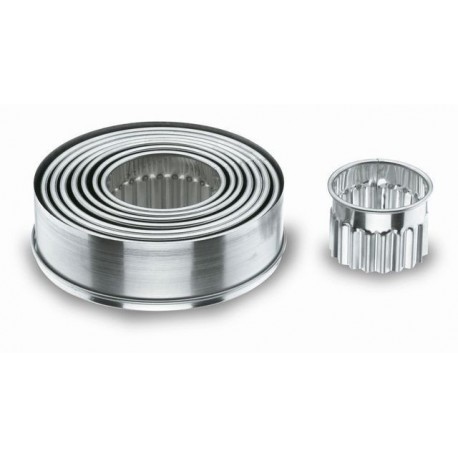 Decoupoir inox rond