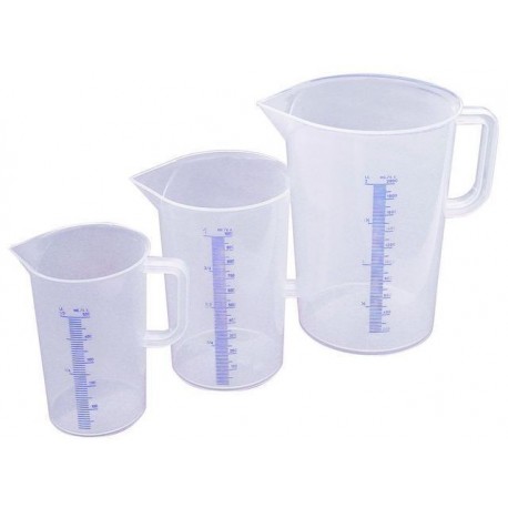 Pot a mesure plastique