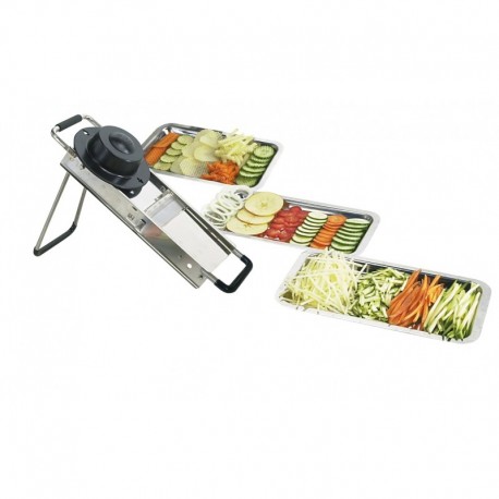 Mandoline du chef inox