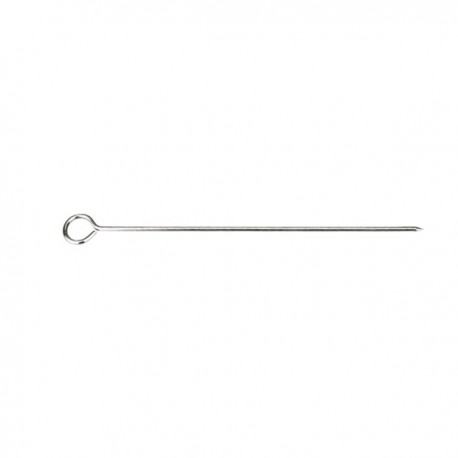 Brochette inox 30 cm