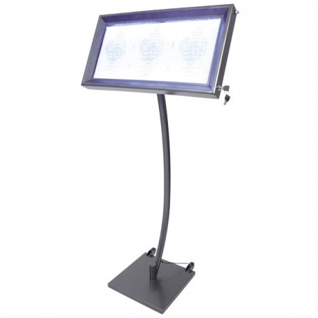 Pied avec socle h135