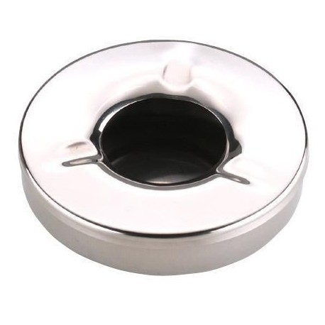 Cendrier inox avec
