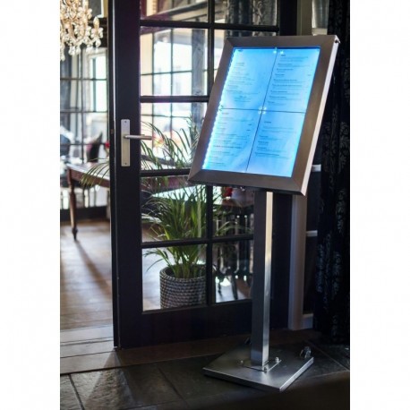 Porte menu led 6a4