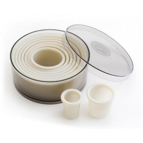 Decoupoir rond uni x 9